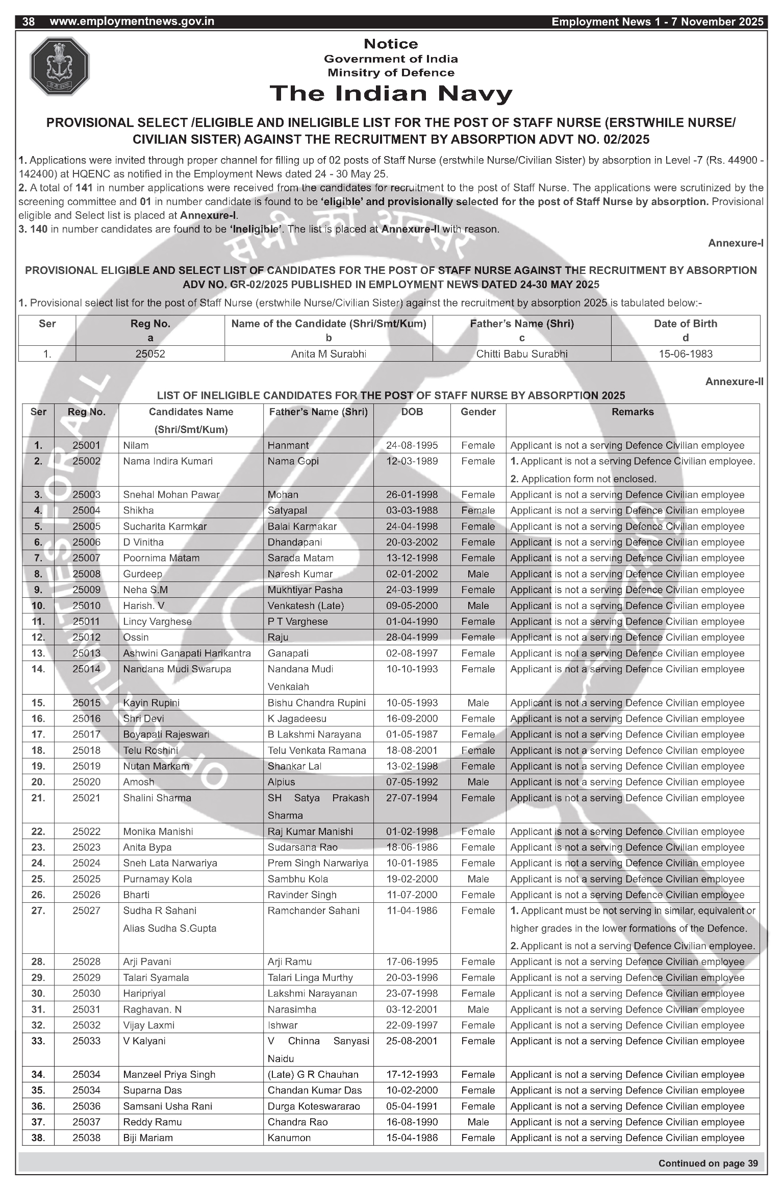 Job Notification