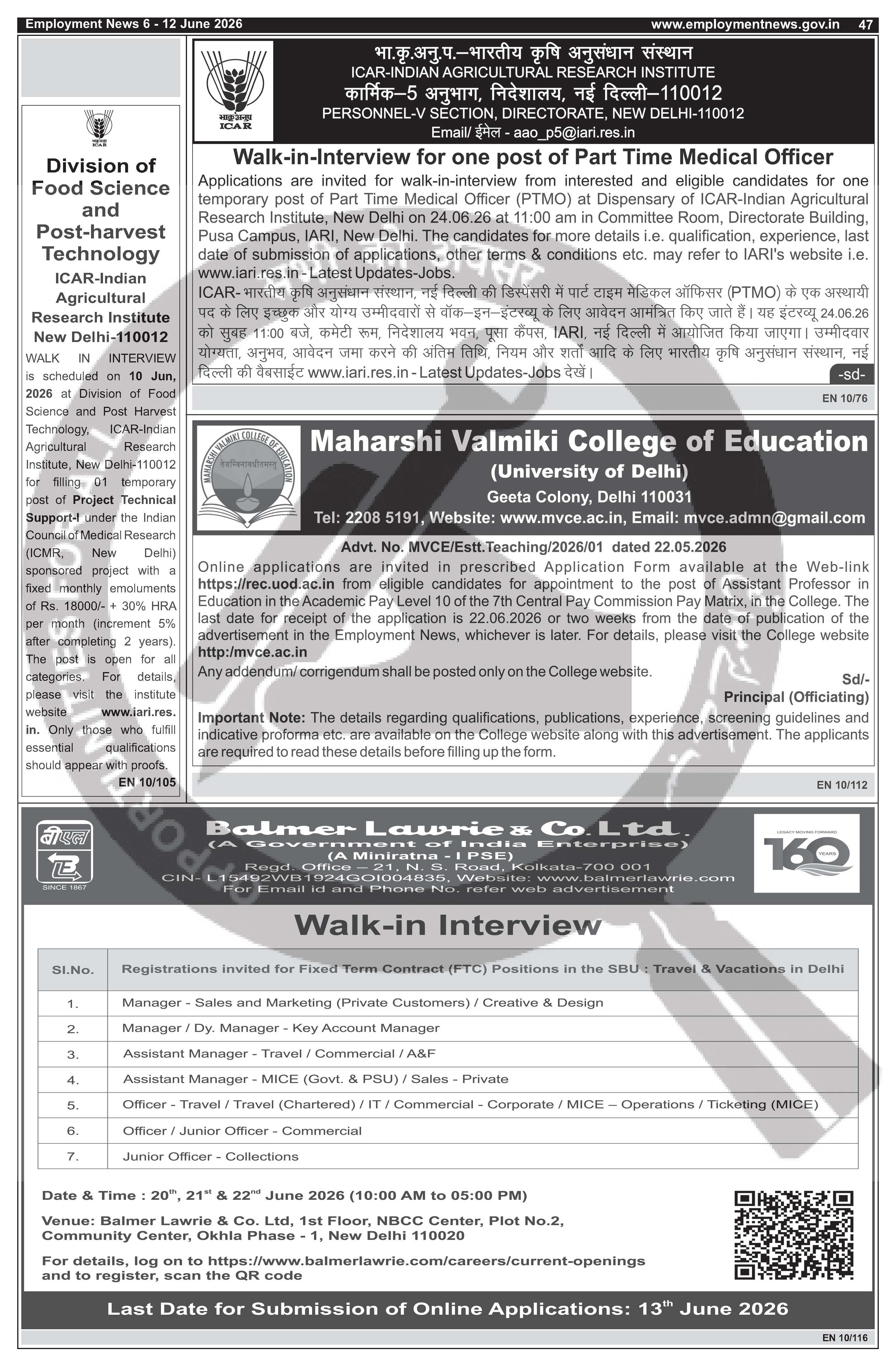 Job Notification
