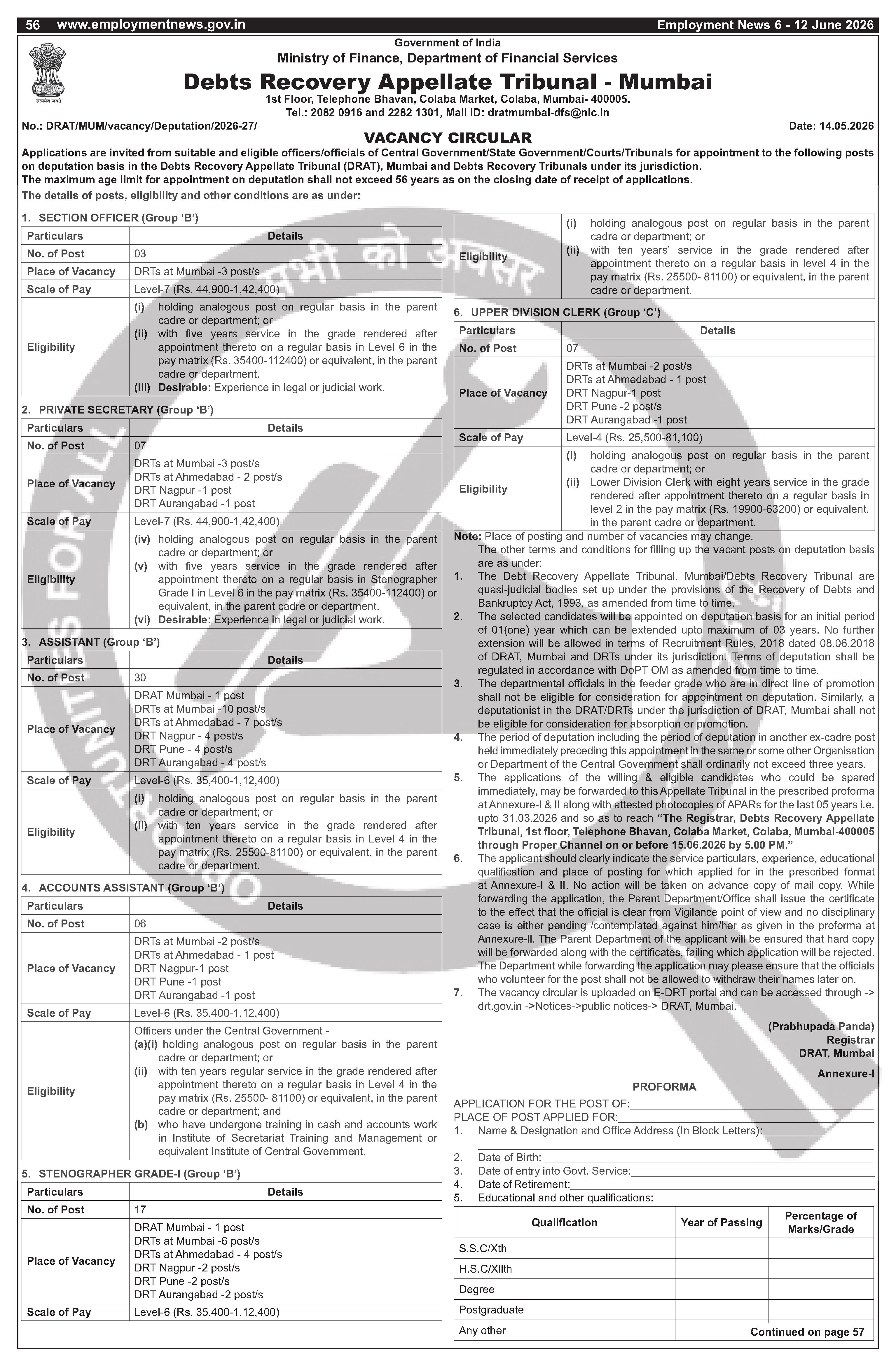 Job Notification
